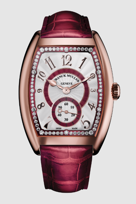 Review Franck Muller Cintree Curvex Ladies Cintree Curvex Rehaut Replica Watch for Sale Cheap Price 1750 S6 RH Rose Gold